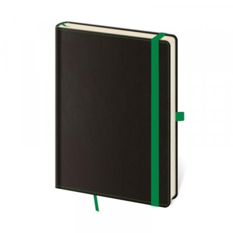 neuveden: Zápisník Black Green linkovaný L neuveden: Zápisník Black Green linkovaný L