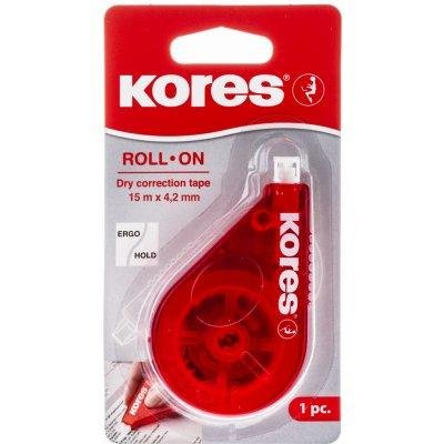 neuveden: Korekční strojek Kores Roll on 15 m x 4,2 mm (1ks) neuveden: Korekční strojek Kores Roll on 15 m x 4,2 mm (1ks)