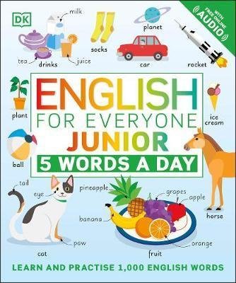 neuveden: English for Everyone Junior 5 Words a Day : Learn and Practise 1,000 Englis