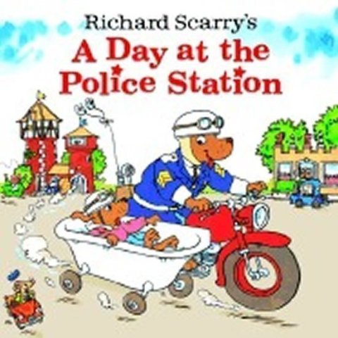 Scarry Richard: A Day at the Police Station