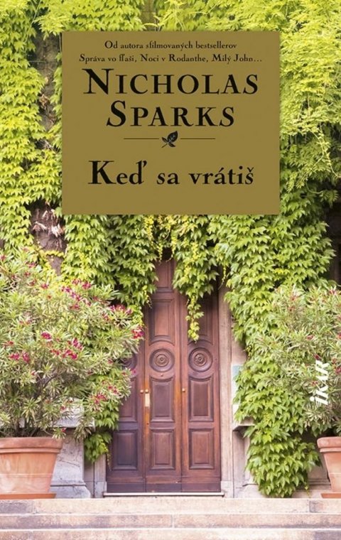Sparks Nicholas: Keď sa vrátiš (slovensky)