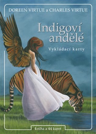 Virtue Doreen: Indigoví andělé - kniha + 44 karet