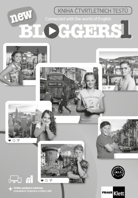 neuveden: Bloggers new 1 (A1.1) – čtvrtletní testy + MP3 ke stažení