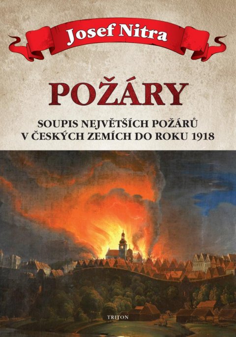 Nitra Josef: Požáry - Soupis největších požárů v českých zemích do roku 1918