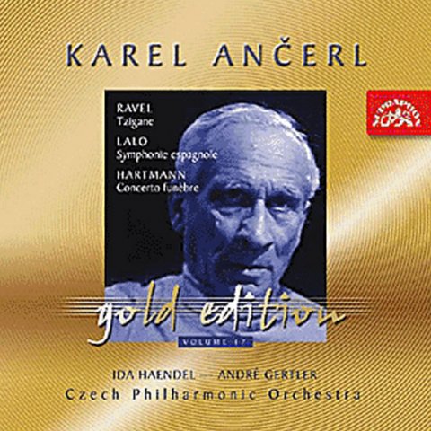 kolektiv autorů: CD Gold Edition 17 Ravel :Tzigane/Lalo:Španělská symfonie/Hartmann: Smutečn