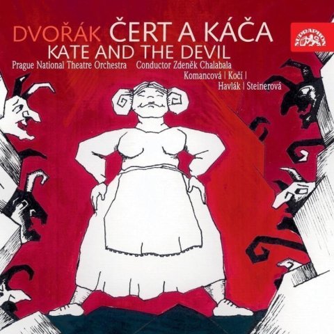 Orchestr Národního divadla: 2 CD Antonín Dvořák : Čert a Káča (Zdeněk Chalabala)
