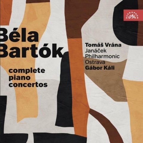 Vrána Tomáš: Bartók: Klavírní koncerty (komplet) - CD Vrána Tomáš: Bartók: Klavírní koncerty (komplet) - CD