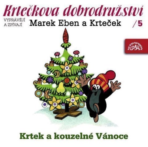 Miler Zdeněk: Krtečkova dobrodružství 5 - Krtek a kouzelné Vánoce - CD