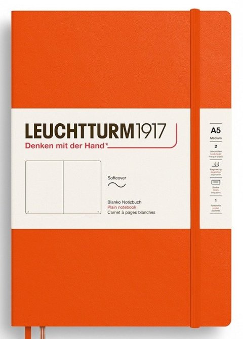 -: Zápisník Pumpkin Softcover Medium (A5) čistý