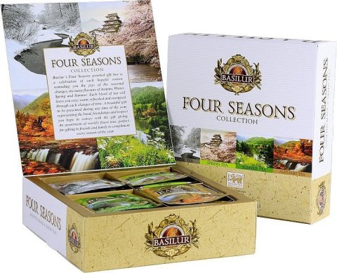 neuveden: BASILUR Four Seasons Assorted přebal 40 gastro sáčků