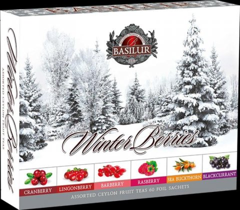 neuveden: BASILUR Winter Berries 60 sáčků