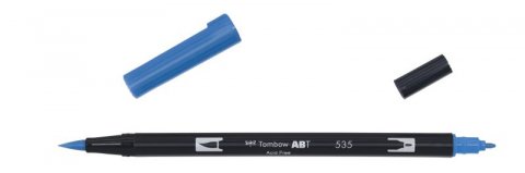 neuveden: Tombow Oboustranný štětcový fix ABT - cobalt blue