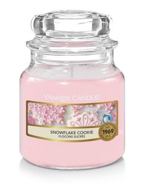 neuveden: YANKEE CANDLE Snowflake Cookie svíčka 104g