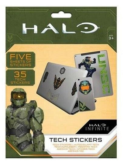 neuveden: Technické samolepky Halo