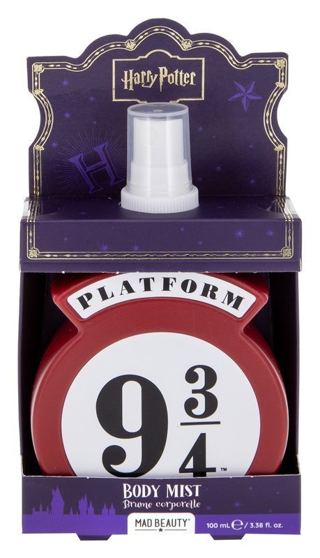 : Harry Potter Tělový sprej Platform 9 3/4 100ml Cedrové dřevo a limetka