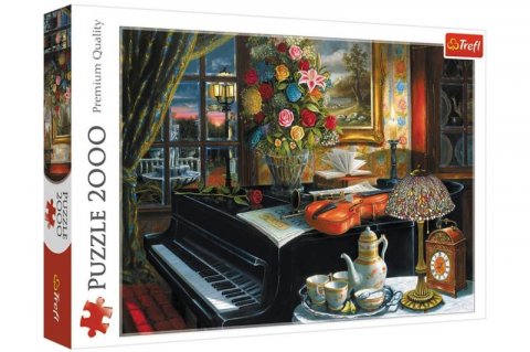 neuveden: Trefl Puzzle Zvuky hudby / 2000 dílků