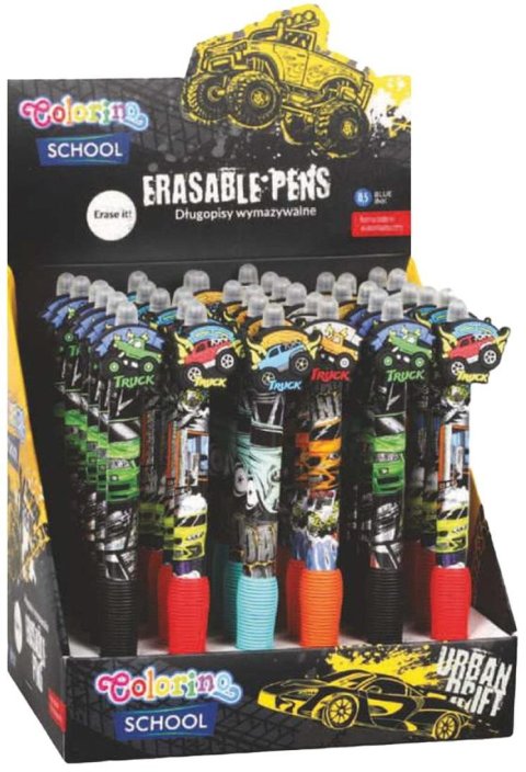 neuveden: Colorino gumovatelné pero Auta - mix motivů