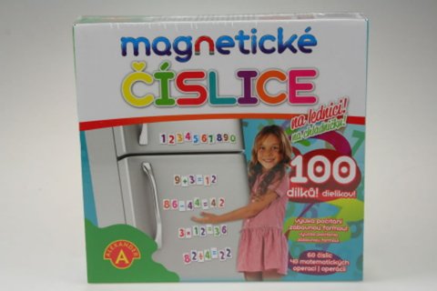 neuveden: Magnetické číslice na lednici 100 dílků neuveden: Magnetické číslice na lednici 100 dílků