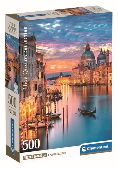 neuveden: Puzzle Osvětlené Benátky 500 dílků