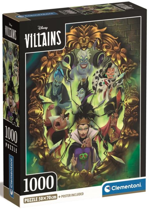 neuveden: Puzzle Disney: Villains 1000 dílků