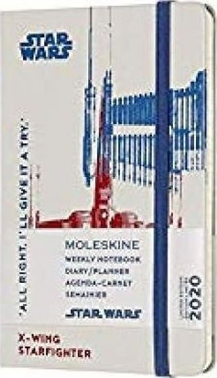 neuveden: Moleskine: Star Wars plánovací zápisník 2020 S