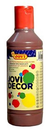 neuveden: JOVI Decor akrylová barva - hnědý 250 ml neuveden: JOVI Decor akrylová barva - hnědý 250 ml
