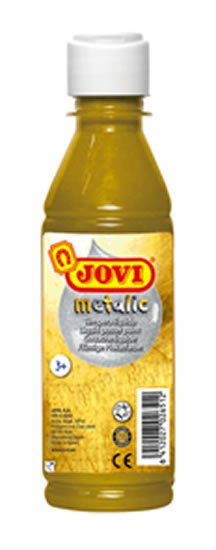 neuveden: JOVI temperová barva 250ml v lahvi zlatá