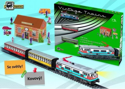neuveden: Osobní vlak se stanicí