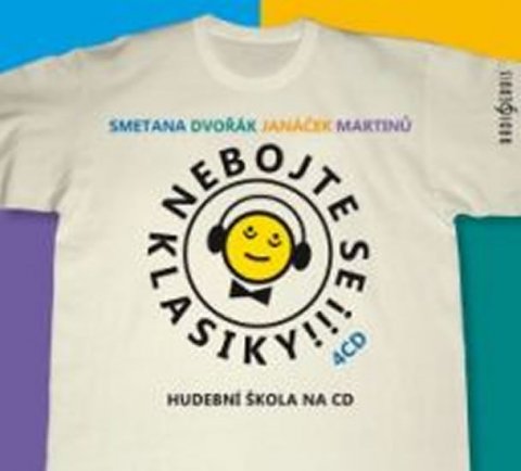 neuveden: Nebojte se klasiky 1-4 komplet čeští skladatelé Bedřich Smetana, Antonín Dv neuveden: Nebojte se klasiky 1-4 komplet čeští skladatelé Bedřich Smetana, Antonín Dv