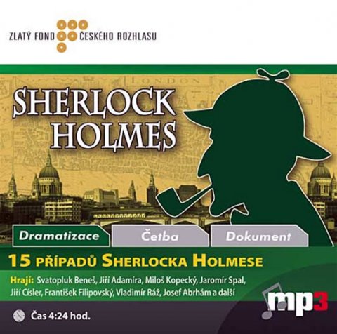 Doyle Arthur Conan: 15 případů Sherlocka Holmese I. - CD