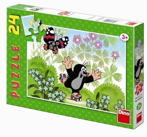 neuveden: Krteček na bruslích - puzzle 24 dílků