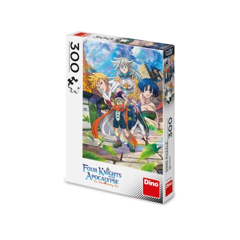 neuveden: Puzzle Anime: Seven Deadly Sins - Partička 300 XL dílků