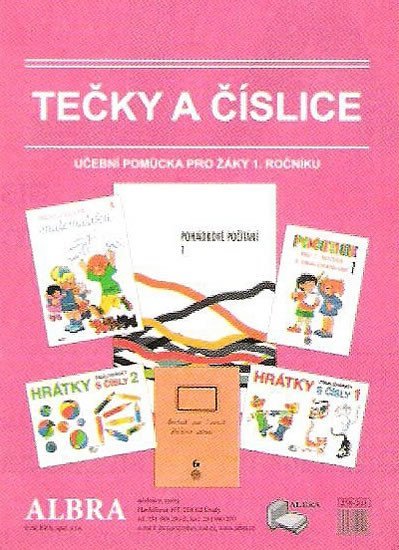 neuveden: Tečky a číslice - Učební pomůcka pro žáky 1. ročníku (s perforací)