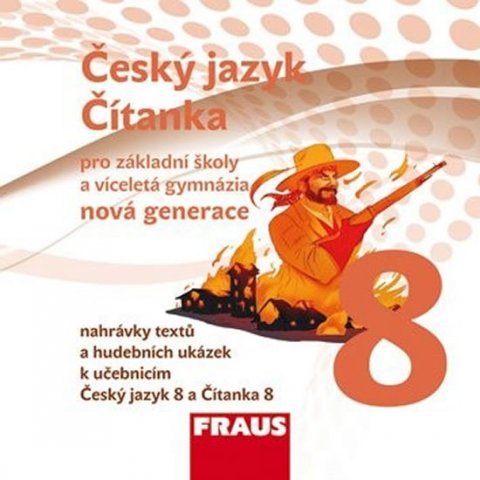 kolektiv autorů: Český jazyk/Čítanka 8 nová generace pro ZŠ a víceletá gymnázia - CD kolektiv autorů: Český jazyk/Čítanka 8 nová generace pro ZŠ a víceletá gymnázia - CD