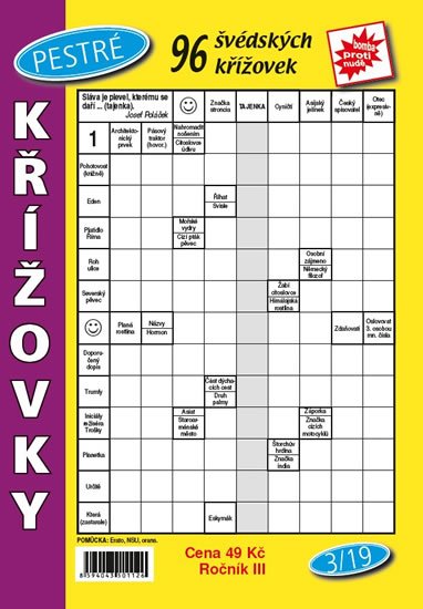 neuveden: Pestré křížovky 3/2019