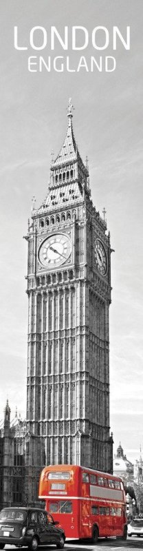 neuveden: Záložka 3D London in Red