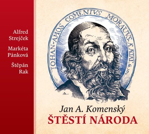 Komenský Jan Ámos: Štěstí národa - CDmp3 (Čte Alfred Strejček)
