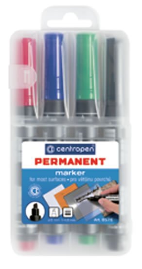 neuveden: Centropen popisovač 8576 permanent (4 ks)