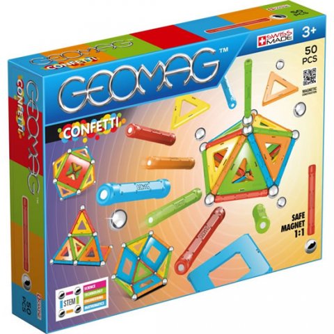 neuveden: Geomag Confetti 50 dílků