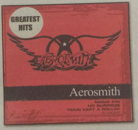neuveden: CD Aerosmith compilation - Greatest Hits
