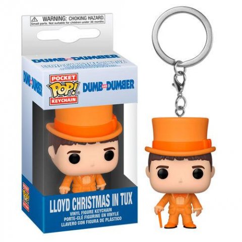 neuveden: Funko POP přívěsek: Dumb Dumber - Lloyd In Tux (klíčenka Blbý a blbější)