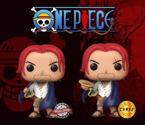neuveden: Funko POP Animation: One Piece - Shanks (s možností CHASE verze) - exclusiv