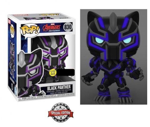 neuveden: Funko POP Marvel: Marvel Mech - Black Panther (exklusive special edition GI