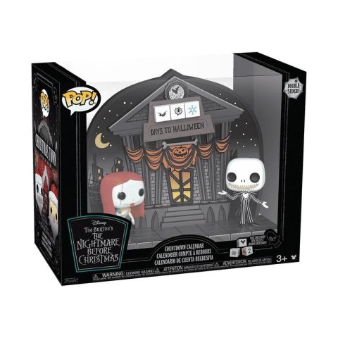 neuveden: Funko Countdown Calendar: Dual Side - The Nightmare Before Christmas