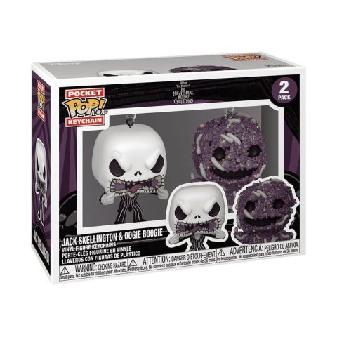 neuveden: Funko POP Keychain: The Nightmare Before Christmas - Jack Skellington  Oogi