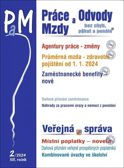 neuveden: PaM 2/2024 Změny pravidel pro agentury práce - Průměrná mzda a postupy ve z neuveden: PaM 2/2024 Změny pravidel pro agentury práce - Průměrná mzda a postupy ve z