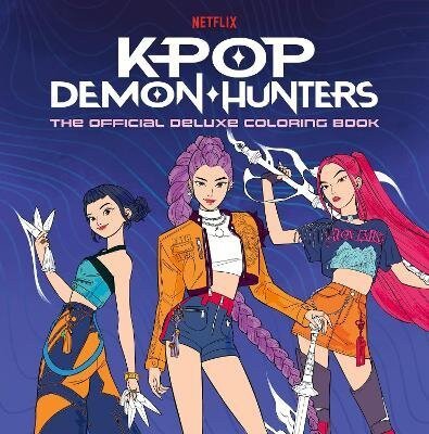 : KPop Demon Hunters: The Official Deluxe Colouring Book