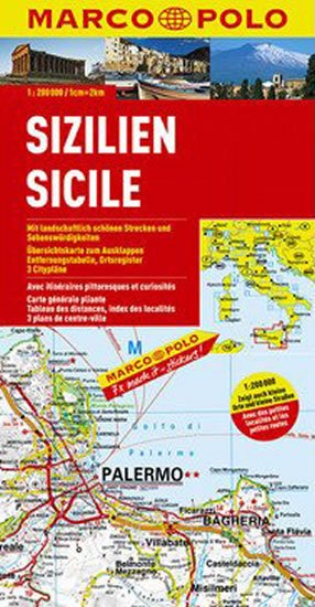 neuveden: Itálie č. 14-Sizilien/mapa 1200T MD