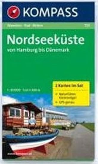 neuveden: Nordseeküste von Hamburg 723 / 1:50T NKOM