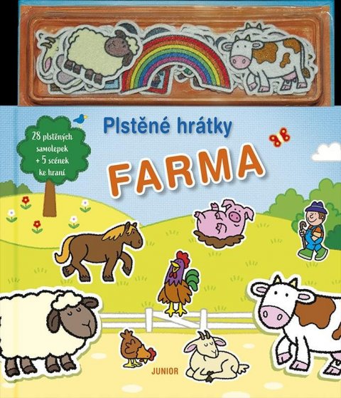neuveden: Plstěné hrátky Farma + 28 plstěných samolepek a 5 scén ke hraní neuveden: Plstěné hrátky Farma + 28 plstěných samolepek a 5 scén ke hraní